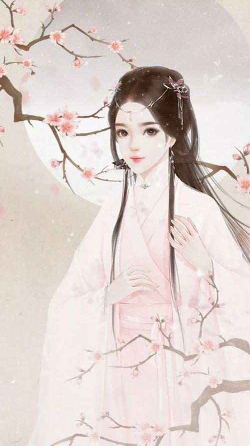 古风动漫美女图