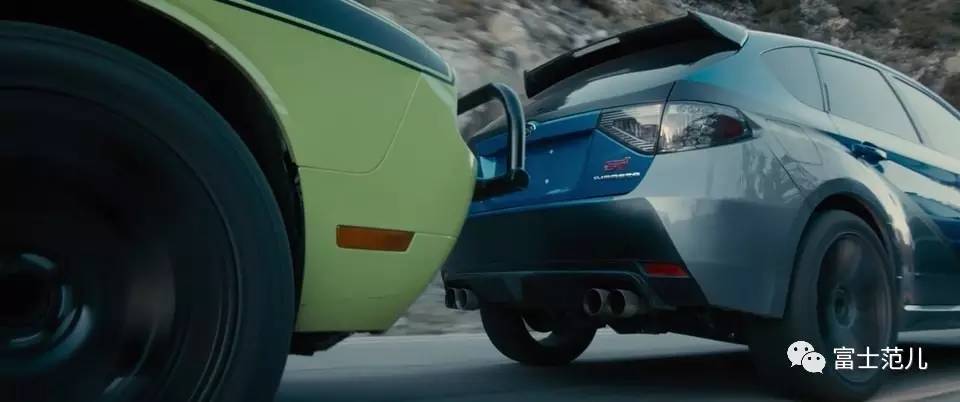 "电影中的斯巴鲁 "之《速度与激情》系列