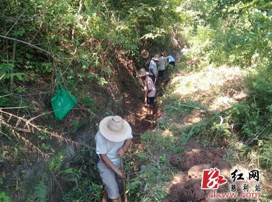 慈利县杨柳铺乡:义务劳动践行"两学一做"