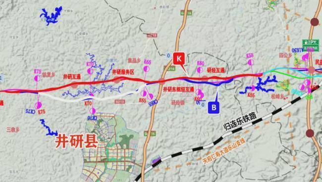 巴适!乐山又一条高速公路预计年底开工
