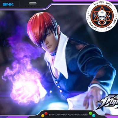 genesis emen 1/6 拳皇14 八神庵经典款 kof-ir02 人偶手办 接单