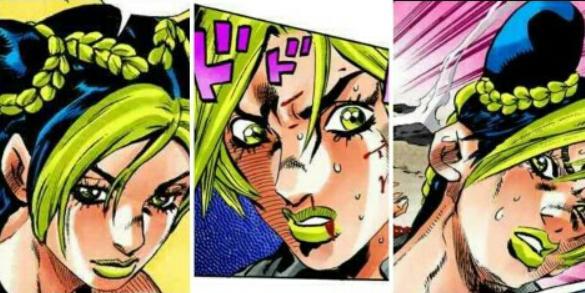 jojo中为数不多的女角色丽莎最美特里莉休很勇敢徐伦在成长