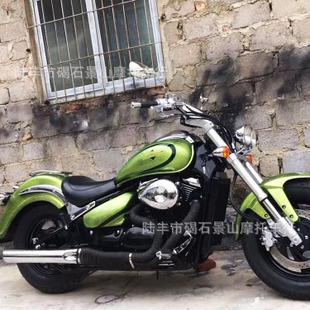 2013年铃木哈雷款大肥仔vl400c 全部原装 大排量街跑男士跨骑摩托