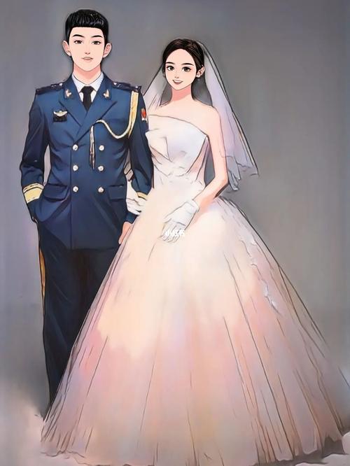 漫画风婚纱照_婚纱照_漫画_醒图_醒图怎么样_国潮_军装_婚嫁_婚礼记录