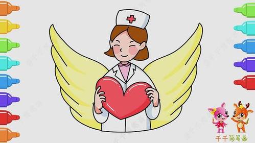 给一线白衣天使的贺卡白衣天使的贺卡