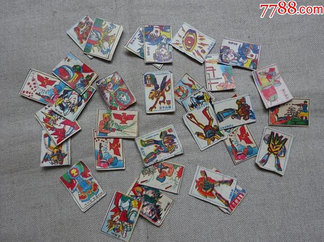 老公仔纸(32散张)画片,拍画,洋画,洋片,毛号,啪叽,小扑克,游戏牌