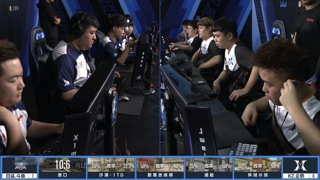 cfpl白鲨战队潇潇极限发挥kz露头就倒虎牙二路主播恭喜白鲨