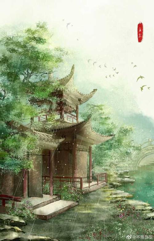 古风背景图,自截,侵删