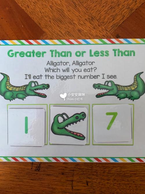 如何让孩子记住数学符号大于和小于?_鳄鱼_早教_小_做