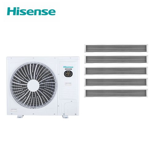 hisense海信5g中央空调5匹一拖四变频智能家用hvr160wl3fzbpt