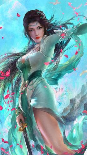 动漫:国漫《斗破苍穹》云韵宗主高清壁纸,欢迎收藏!