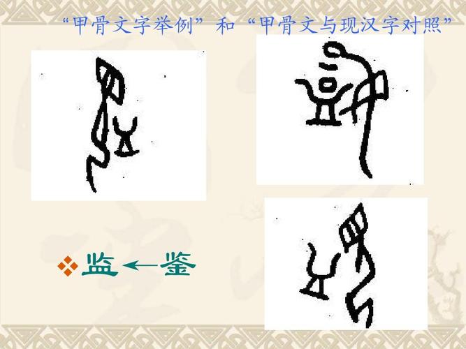 "甲骨文字举例"和"甲骨文与现汉字对照" 第14页 (共51页,当前第14页)