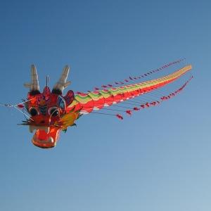潍坊风筝龙头蜈蚣 风筝 龙风筝 道具 装饰用品 商场 酒店 装饰