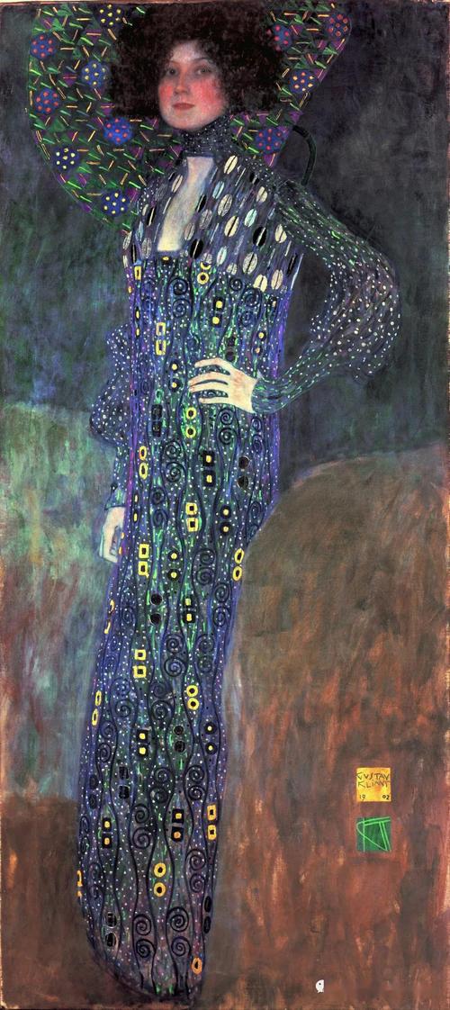 克林姆特(gustav klimt 1862-1918年)奥地利表现主义画家;维也纳分离
