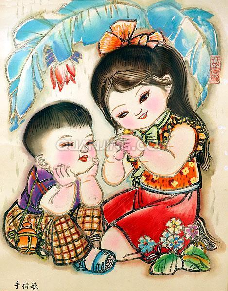 【中国传统年画】