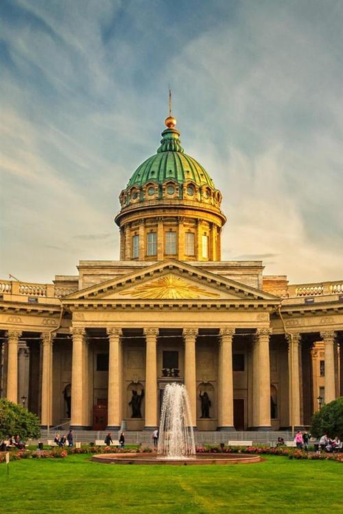 圣彼得堡,俄罗斯,建筑,人 iphone 壁纸