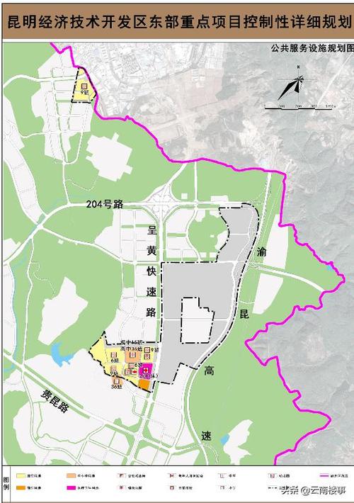 昆明经开区东部详规出炉!4766亩现代产业城,一半宜居
