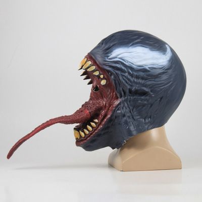 漫威venom蜘蛛侠毒液周边恐怖万圣节道具恐怖面具头套cosplay