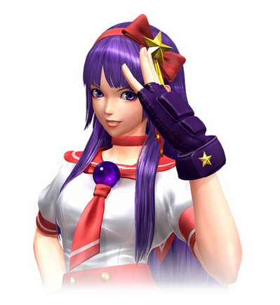 拳皇14所有角色背景介绍 所有人物资料详解_麻宫雅典娜