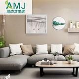 馨电视背景墙灰色粉蓝色墙纸纯色素色卧室墙纸客厅壁纸现代简约温