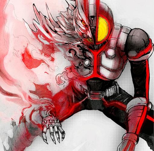 兴趣 绘画 假面骑士壁纸(faiz 骑士系列) 来啦来啦(~▽~),给大家一些