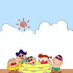 可爱壁纸##蜡笔小新#第六十七期之春我部防. 来自