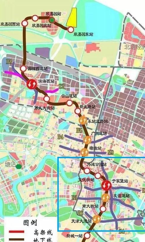 b1地铁作用很大:滨海新区的首位线,承担龙骨作用_于家堡_地区_线路