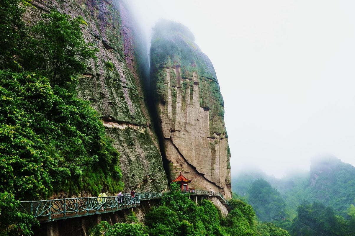 崀山之天一巷风光_风景_poco摄影