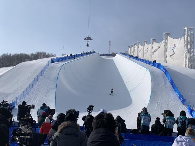 遗憾中国选手蔡雪桐单板滑雪u型池获得第4名