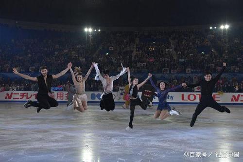 奥运会冠军日本的羽生结弦(yuzuru hanyu),俄罗斯的阿丽娜·扎吉托娃