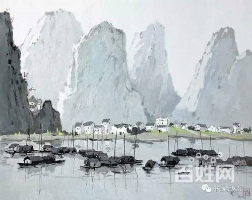 美术课程学习,素描画,水彩画,山水画
