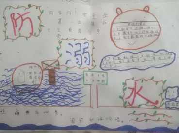 美丽汤阴我来负责手抄报 美丽的手抄报