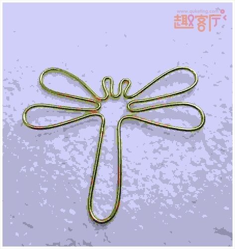 铁丝手工制作简单铁丝diy小工艺品