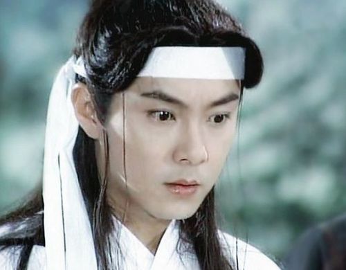 年轻时张卫健的"神仙颜",古装造型99%完美还原"蓝忘机