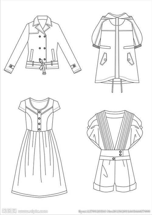 服装款式图