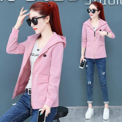 外套女短款春秋季2020年小清新大码宽松棒球服上衣服