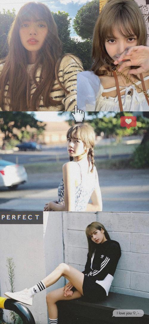 lisa cr:萌太甜了 手机壁纸/锁屏壁纸/聊天背景图明星壁纸/wallpaper