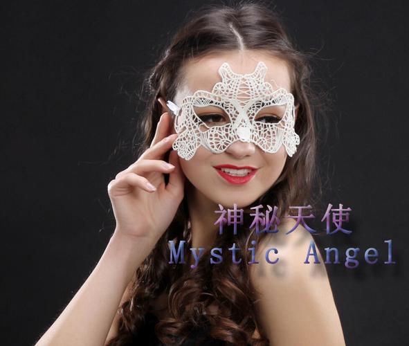宝贝详情 品名:神秘天使蕾丝面具(老虎) 材质:布制 工艺:经过定型