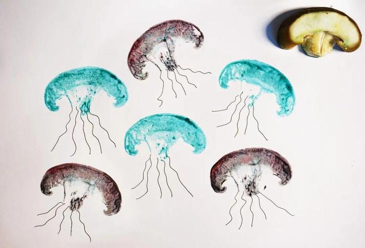 家里的自然课(二十三)▏解锁超好玩的蔬果拓印画!(中)