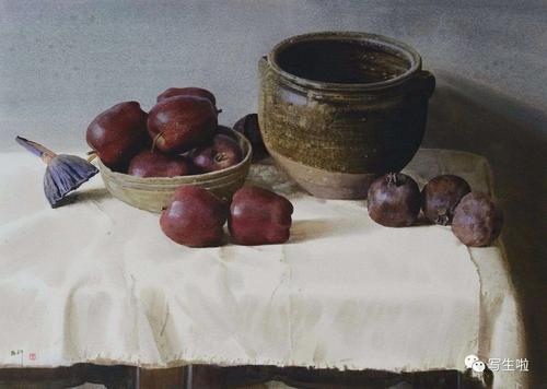 刘寿祥水彩作品集 缅怀刘寿祥