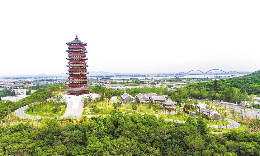 襄阳岘山文化地标群成形