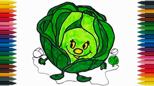 亲子简笔画:画画菜花兄弟