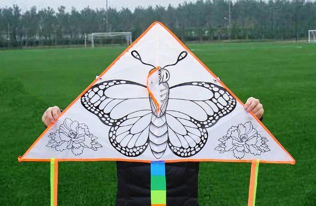 小蝴蝶等卡通元素在专业老师的讲解下风筝,画笔,颜料,统统就位diy风筝