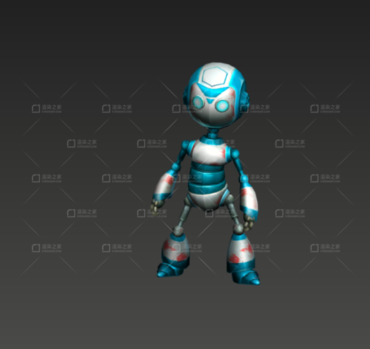 次时代机甲科幻机器人机器人手绘低模机器人机甲战士卡通机器人高达战