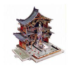 场景东方古典建筑