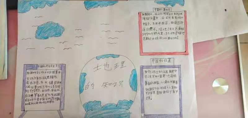 科区实验初中 地理第二期手抄报主题内容 《中国的疆域和行政区划 》