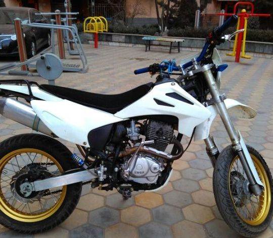 cqr越野摩托车250cc急出手 - 3400元—兰州宗申