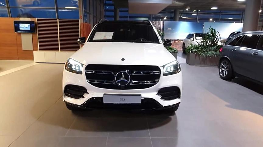 静态实拍2020款奔驰gls400d