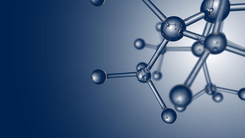 微观,水晶,分子模型,分子结构