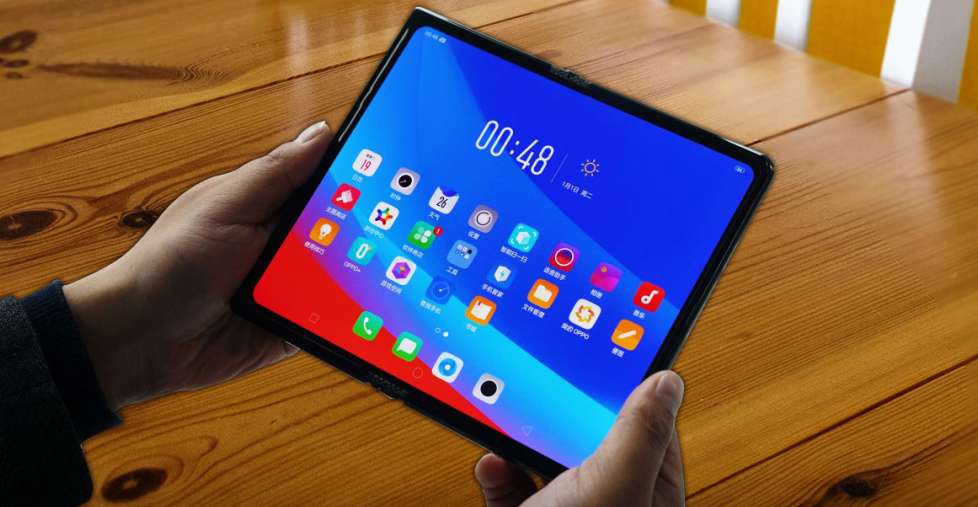 oppo首款折叠屏手机findn再曝光超强自拍距离发布不远了